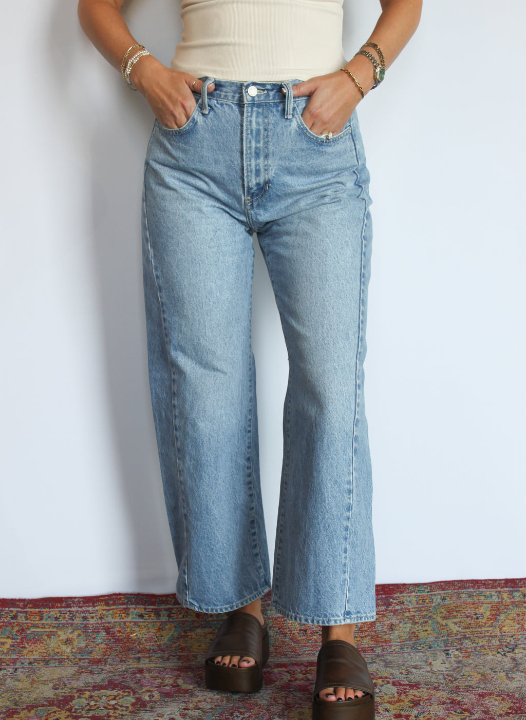 High Rise Twist Jean