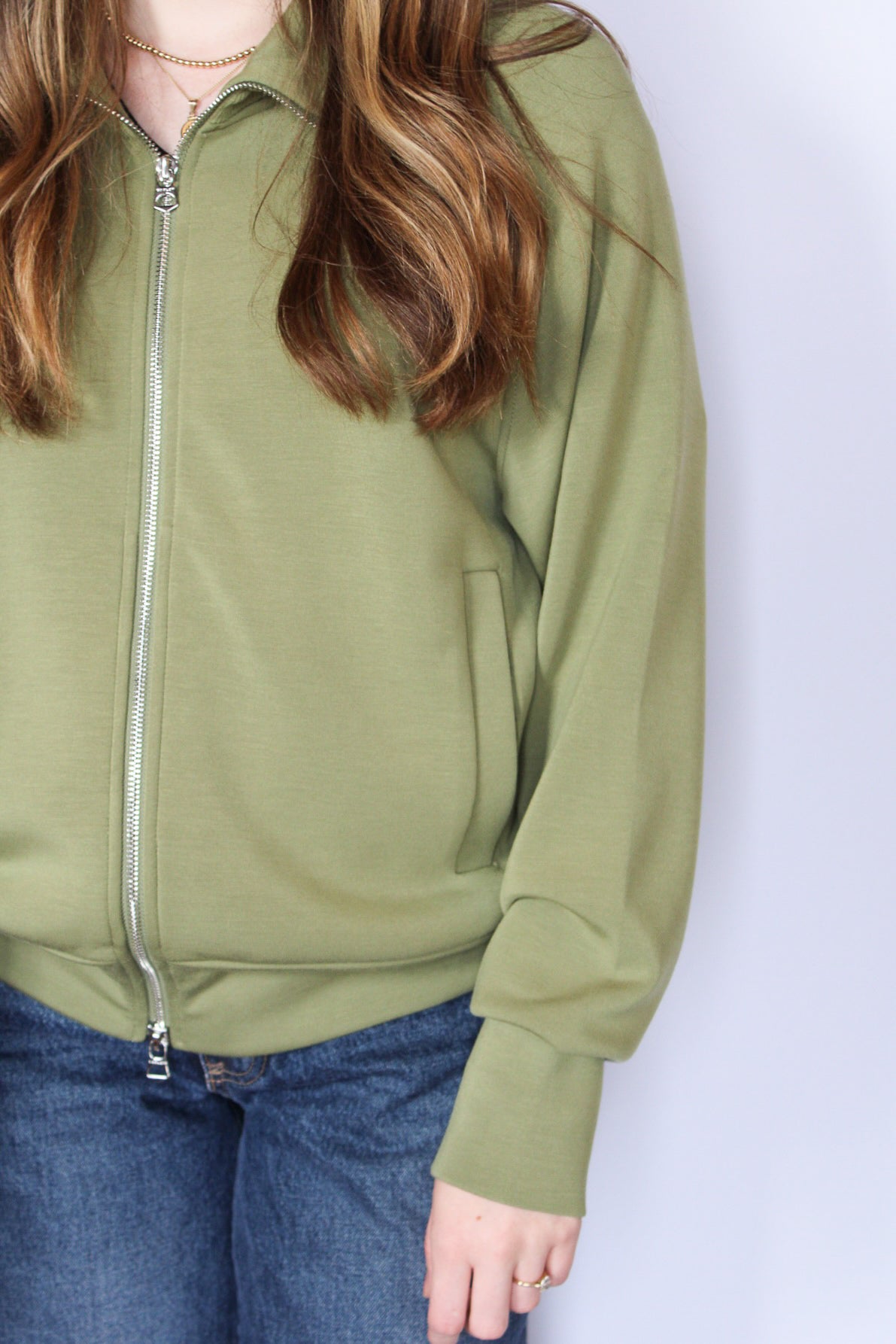 Varley Tyde Zip-Through Sweat