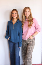 Varley Mavis Mock Neck Sweat