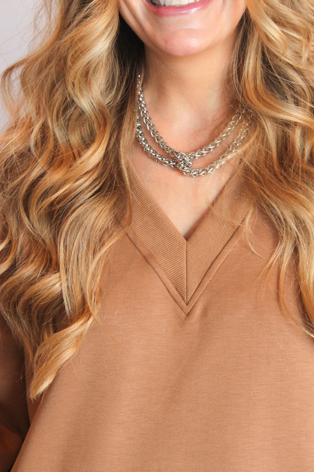 Butter V Neck Pullover