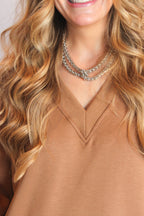 Butter V Neck Pullover