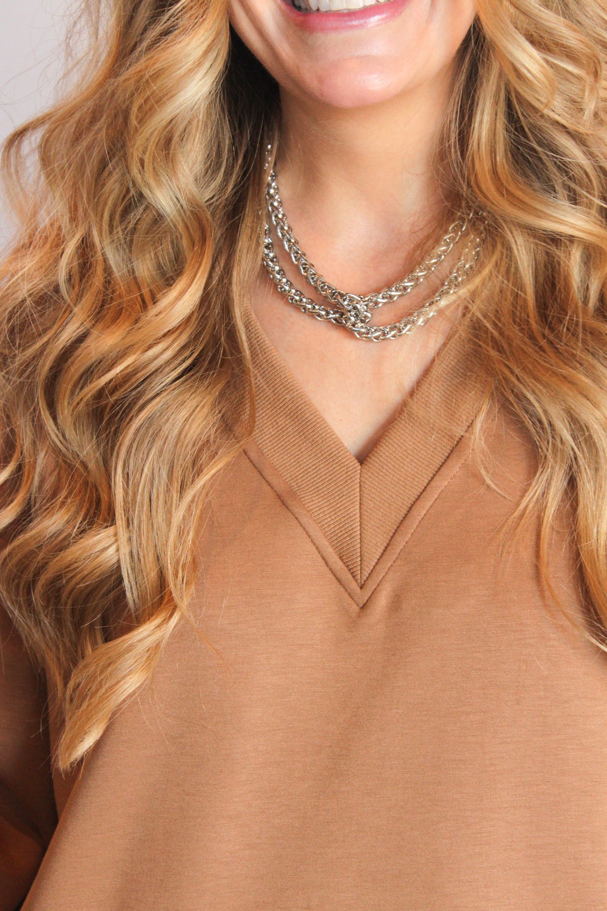 Butter V Neck Pullover