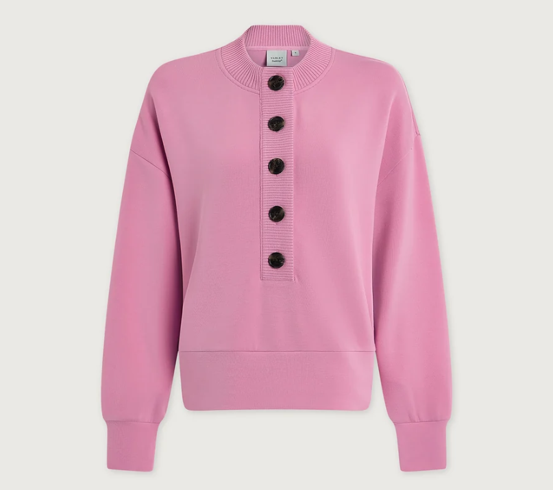 Varley Reena Button Front Sweat