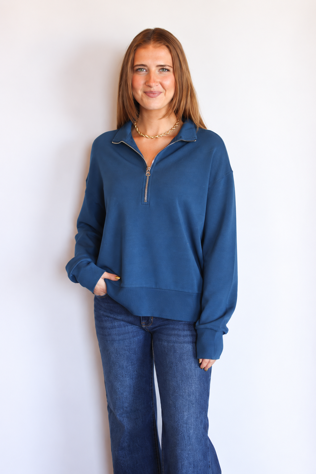 Varley Mavix Sweater at Mosaic Beauty and Boutique in Amarillo 
